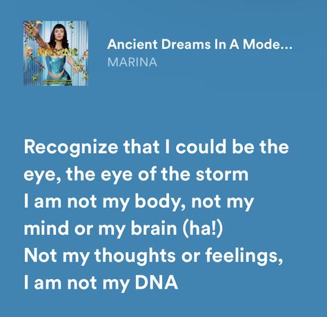 Ancient Dreams In A Modern Land Lyrics, Marina Spotify Lyrics, Marina Lyrics, Diamonds Lyrics, Ipad Widgets, Feeling Silly, Bad Father, Songs That Describe Me, Marina Diamandis