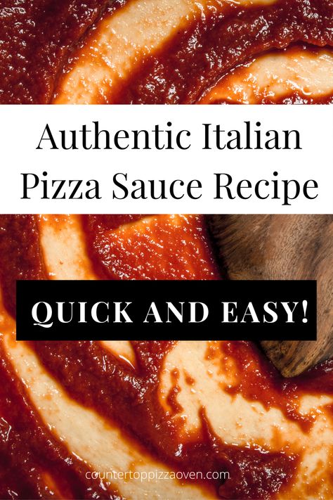 Pizza Sauce Homemade Italian, Diy Pizza Sauce, Authentic Pizza Sauce, Pizza Sauce Recipe Fresh Tomatoes, Authentic Italian Pizza Sauce, Italian Pizza Sauce Recipe, Italian Pizza Sauce, Breakfast Toasts, Pizza Sauces