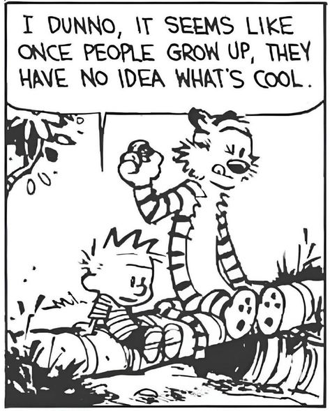 a la Calvin and Hobbes and also @ saint #existentialism #philosophy #calvinandhobbes Calvin And Hobbes Humor, Best Calvin And Hobbes, Reality Check Quotes, Calvin And Hobbes Quotes, Grad Quotes, Calvin And Hobbes Comics, Calvin Hobbes, Grad Cards, Art Jokes