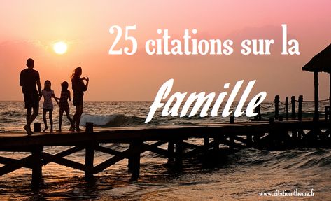 Les plus jolies phrases et citations sur la famille.  http://www.citation-theme.fr/citation-famille.php #famille #familles Quotes Francais, Jolie Citation, Family Quotes, Encouragement Quotes, Inspire Others, Travel Quotes, Brighten Your Day, Travel Dreams, Positive Quotes