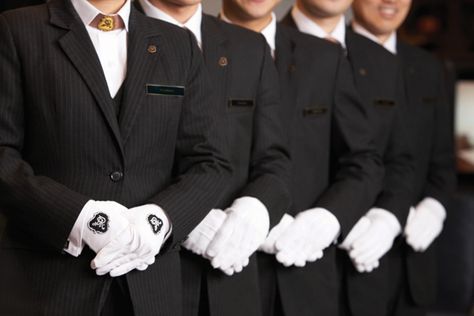 First Hotel in Thailand to Offer Butler Service for All Guests. Bangkok Luxury, Princess Academy, Butler Service, Hotel Uniform, Event Branding, Black Tie Affair, St Regis, Luxe Life, Uniform Fashion