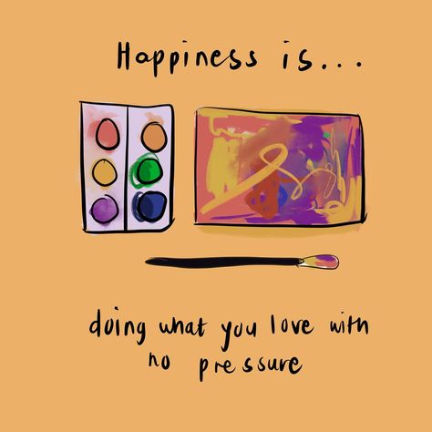 Happiness is rediscovering the joy of art by creating like a kid again… and making this poorly drawn but cutesy illustrations about some other things that make me happy 💓 Happiness Is, Make Me Happy, Things That, Illustrations, Quick Saves, Art