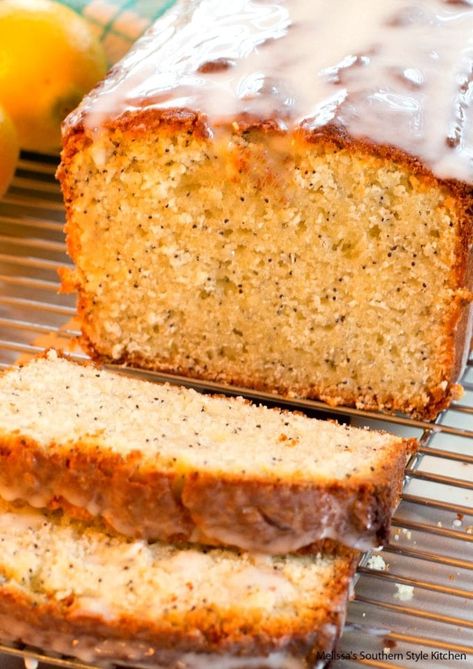 Orange Poppy Seed Cake, Lemon Poppy Seed Loaf, Lemon Poppy Seed Bread, Seeded Bread Recipes, Tin Cake, Poppy Seed Bread, Lemon Poppyseed Bread, Lemon Poppyseed Cake, Poppy Seed Cake