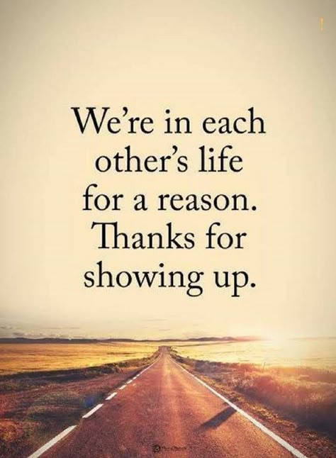 We're in each other's life for a reason. Thanks for showing up life quotes quotes quote quotes about life life quotes and sayings Someone Special Quotes, Quotes Distance, True Friendship Quotes, Quotes Friendship, Life Quotes Love, Dream Quotes, Bff Quotes, Best Friend Quotes, Real Friends