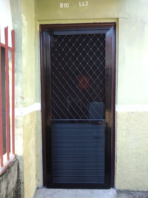 Brown Screen, Aluminum Screen Doors, Basic Background, Grill Gate, Steel Security Doors, Main Door, Fence Design, Screen Door, Gate Design