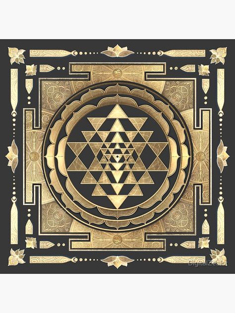 Yantra Art, Shri Yantra Wallpaper, Yantra Mandala, Corner Wall Art, Sun Yantra, Sri Yantra Wallpaper, Sri Yantra Tattoo, Sri Yantra Mandala, Sacred Geometry Art Mandalas