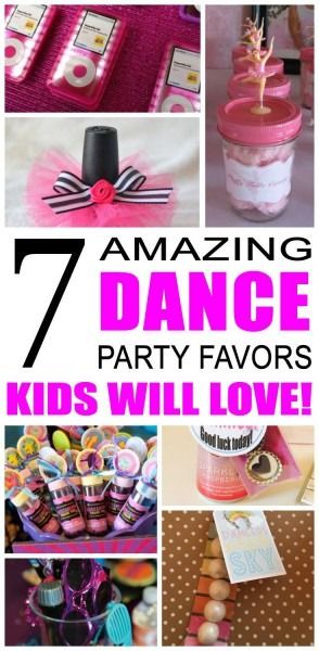 Dance Party Favors Dance Party Goodie Bag Ideas, Diy Dance Party, Cool Party Ideas, Toddler Dance Party, Party Favor Ideas For Kids, Dance Party Favors, Dance Party Theme, Ballerina Party Favors, Party Favors For Boys