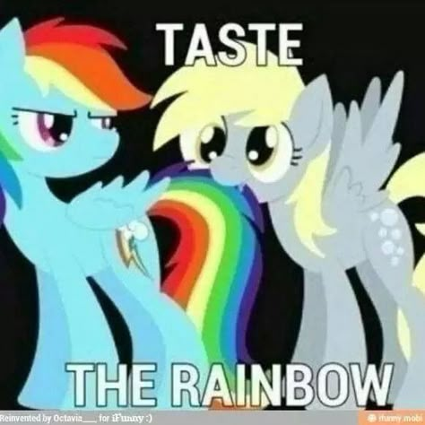 safrimeii 🍱 Taste The Rainbow, Ponies, The Rainbow, Rainbow