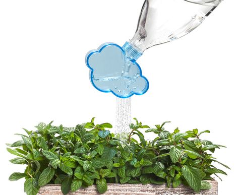 rainmaker3 Plant Watering Can, Plant Watering, Have Inspiration, Make It Rain, Clouds Design, Cloud Shapes, Soda Bottles, Design Industrial, Design Milk