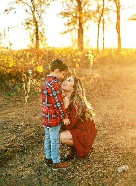 Mother and son looking at each other lovingly during golden hour. Mother And Son Photography, Fun Family Photoshoot, Grapevine Tx, Thrill Seeking, Golden Hour Photography, Motherhood Photography, Mother And Son, Beautiful Park, My Favorite Image