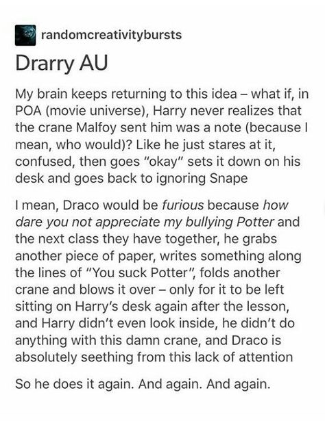 Drarry - Paper Cranes Darry Headcanons, Drarry Headcanons Spicy, Drarry Prompts, Drarry Headcanons, Dream And Georgenotfound Fanart Ship, Hp Ships, Harry Potter Friends, Gay Harry Potter, Harry Potter Wizard