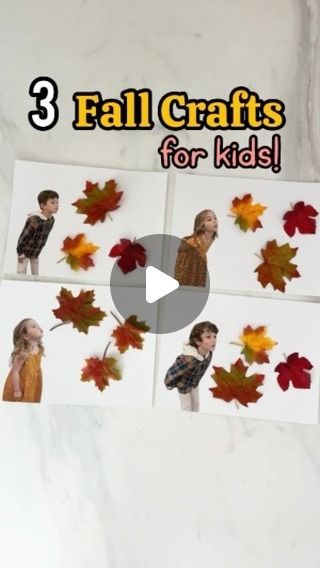 7 Days of Play on Instagram: "Comment FALL to get a list of 52 Autumn-Themed Crafts and details about the kid’s adorable outfits from @hannaandersson’s new Fall collection! 🍁 And don’t forget to save this post so you remember to try some of these too! 😍Hanna Andersson’s clothes are our top choice for any activity because they’re designed for kids to enjoy while being durable enough to withstand countless washes and wear! 🙌

If you’re new here, hi 👋 I’m Michelle — follow @7daysofplay so the automation works correctly, plus you’ll get to see all of our fun ideas! 😍 If you don’t get a direct message from me instantly it means it didn’t go through so make sure you either go to my bio for the details or send me a direct message so I can get you all the info!

#HannaPartner #fallcrafts #art Autumn Ideas For Toddlers, Autumn Activities For Kids Preschool, Autumn Crafts For Kids Preschool, Autumn Crafts For Toddlers, Autumn Activities For Preschool, K4 Crafts, October Preschool, Prek Crafts, Fall Instagram