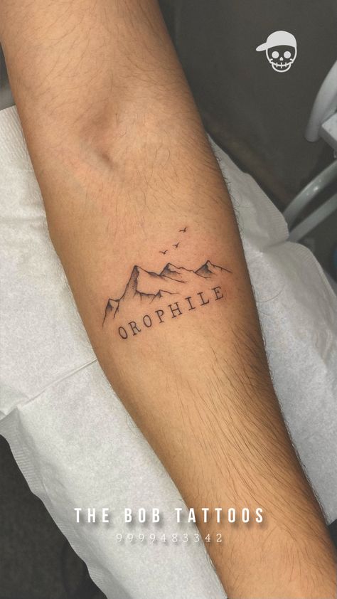 Hills Tattoo 🏔️ | THE BOB TATTOOS | NOIDA #hills #hilltattoo #hillstattoo #mountainart #mountaintraveler #tattooforwomen #tattooforman #tattooforyou #tattoodesign #hilltattopdesign #thebobtattoos Adventures Tattoo, Hills Tattoo, Hill Tattoo, California Tattoo, Tattoo Design Tattoo, Connection To Nature, Mountain Tattoo, Professional Tattoo, Mountain Art