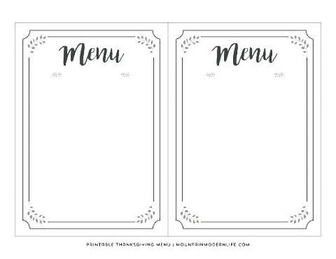 Menu Template Blank, Menu Template Free Printable, Free Printable Menu Template, Free Printable Menu, Free Menu Templates, Template Free Printable, Daycare Menu, Informative Essay, Weekly Menu Planners