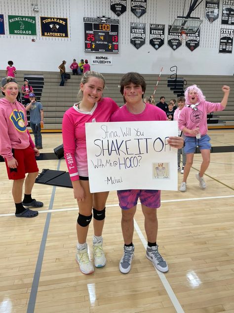 Volleyball Related Hoco Proposals, Hoco Taylor Swift, Miraculous Ladybug Hoco Proposal, Dance Homecoming Proposals, Otter Homecoming Proposal, Promposals Taylor Swift, Hoco Volleyball Proposals Ideas, Cute Hoco Proposals Taylor Swift, Preppy Hoco Proposals