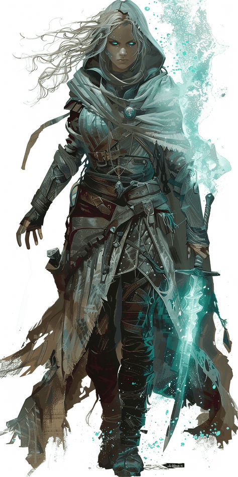 flat white background, full length portrait, Aasimar sorcerer, female, by Wadim Kashin Aasimar Sorcerer, Astral Elves, Female Aasimar, Shadar Kai Female, Aasimar Female, Celestial Warlock, Dnd Sorcerer, Npc Dnd, Campaign Ideas