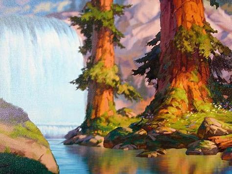 Bg Design, Brother Bear, Disney Background, Landscape Background, Old Disney, Animation Background, To Infinity And Beyond, Realistic Drawings, Environmental Art