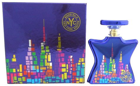 New York Landmarks, Bond No 9, New York Night, Spicy Fragrance, Vanilla Fragrance, Perfume And Cologne, Fragrance Spray, Luxury Fragrance, Retail Box