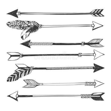 Native American Arrow Tattoo, Indian Arrow Tattoo, Mens Arrow Tattoo, Meaning Of Arrow Tattoo, Tattoo Care Instructions, Arrow Tattoos For Women, Tattoo Arrow, Hipster Illustration, Native American Tattoos