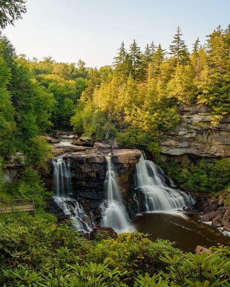 Blackwater Falls, at Blackwater Falls State Park in Davis, West Virginia Fly Geyser, Blackwater Falls State Park, Blackwater Falls, Allegheny Mountains, Virginia Vacation, Dry Tortugas National Park, Valley Of Fire, Vacation Deals, New River