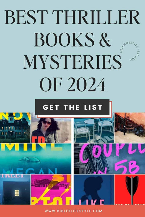 BiblioLifestyle - The Best Thriller Books & Mysteries of 2024 (So Far) Top Thriller Books, Best Thriller Books 2024, Page Turner Books, Best Thriller Books, Good Thriller Books, Feel Good Books, Book Club Reads, Classic Childrens Books, Friend Book