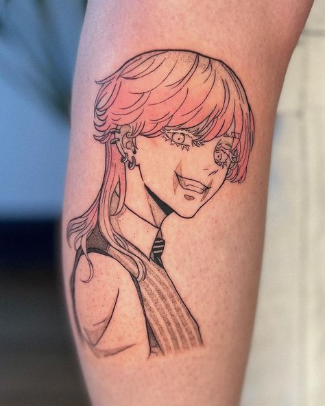 Sanzu Tattoo, Bungo Stray Dogs Tattoo Ideas, Suzume Tattoo, Small Tattoos Anime, Tokyo Revengers Tattoo Ideas, Simple Anime Tattoo Designs, Tokyo Revengers Tattoo, Anime Tattoo Designs, Anime Tattoo Ideas