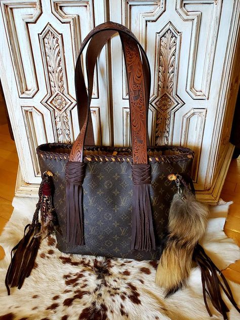 FAITH AND FRINGE-Upcycled Louis Vuitton fringed Louis Vuitton Louis Vuitton Upcycle, Upcycle Louis Vuitton, Upcycled Louis Vuitton, Repurposed Louis Vuitton Bags, Western Louis Vuitton, Louis Vuitton Upcycled Handbags, Revamped Louis Vuitton, Upcycled Louis Vuitton Handbags, Upcycled Louis Vuitton Purse