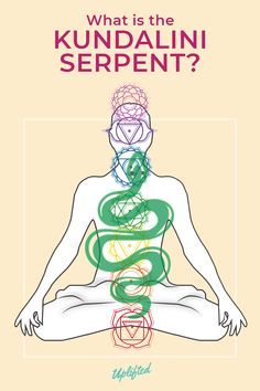 Kundalini Snake Art, Kundalini Reiki Symbols, Kundalini Meaning, Body Energy Art Spiritual, Kundalini Snake Tattoo, Kundalini Awakening Art, Snake Kundalini, Kundalini Art, What Is Kundalini