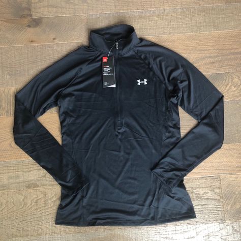 New With Tags Under Amour Aesthetic, Cheap Under Armour Sports Tops, Sporty Under Armour Tops For Sports, Under Armour Sporty Streetwear Tops, Under Armour Half Zip, Sports Hoodie By Under Armour, Armour Women, Under Armour Sweatshirt, Green Leather Jackets