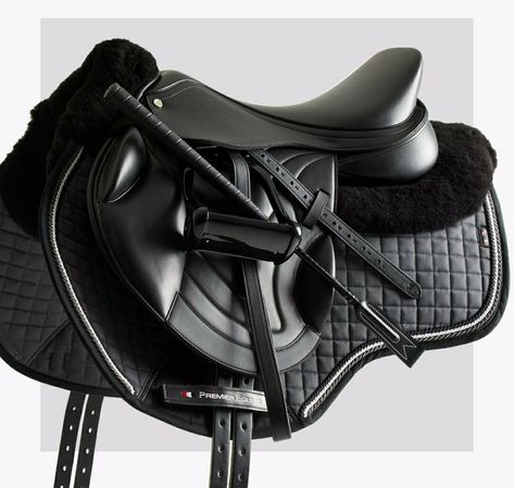 Black Horse Tack, Horse Tack Rooms, Horse Training Exercises, Horse Riding Aesthetic, Equestrian Outfit, Stable Ideas, Horse Riding Outfit, Black Saddle, Equestrian Aesthetic