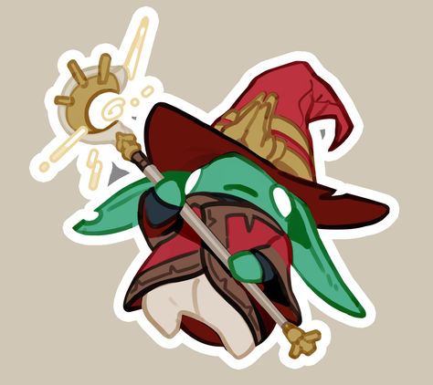 cute goblin sticker Goblin Doodle, Chibi Goblin, Wizard Sketch, Goblin Cute, Goblin Crochet, Goblin Tattoo, Goblin Wizard, Goblin Dnd, Cute Goblin