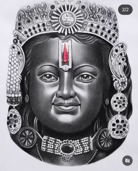 Shiv Ji Charcoal Sketch, Ram Lalla Sketch, Ram Lalla Drawing, Ram Lala Drawing, Ram Ji Sketch, Rama Drawing, Ram Ji Drawing, Ram Sketch, Ram Drawing