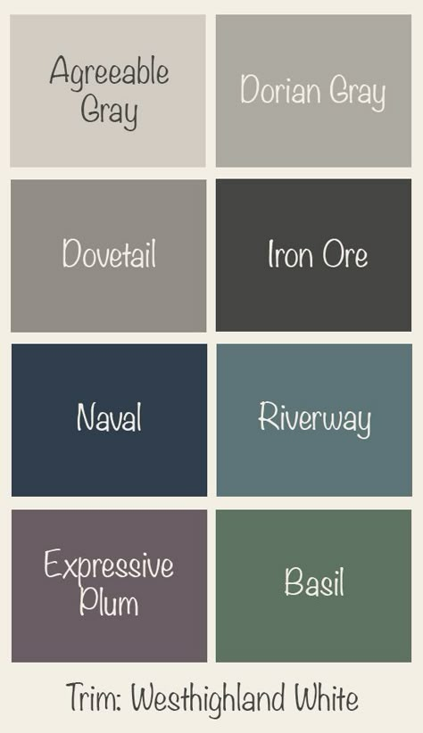 Colors That Coordinate With Gray, Dovetail Vs Dorian Gray, Dovetail Sherwin Williams Coordinating Colors, Agreeable Grey And Iron Ore, Paint Colors That Go With Dorian Gray, Agreeable Gray Color Pallet, Colors That Go With Iron Ore Sherwin Williams, Agreeable Gray Sherwin Williams Color Palette, Iron Ore With Agreeable Grey