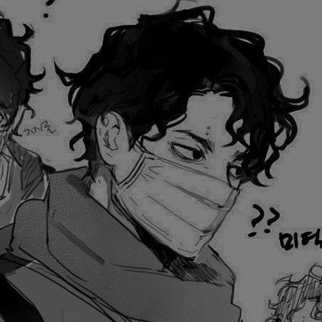 Curly Hair Anime, Boy With Curly Hair, Hair Anime, Haikyuu Manga, Curly Hair, Image Search, Mask, Hair, Anime