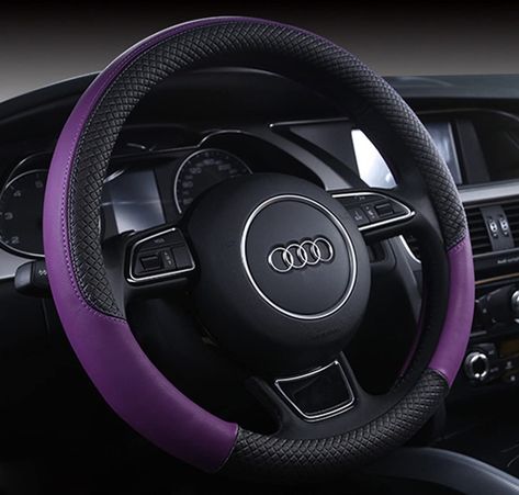 Purple Steering Wheel, Mazda Cx3, Amazon Fulfillment Center, Car Steering Wheel Cover, Cover Style, Steering Wheel Cover, Amazon Com, Dream Car, Wheel Cover