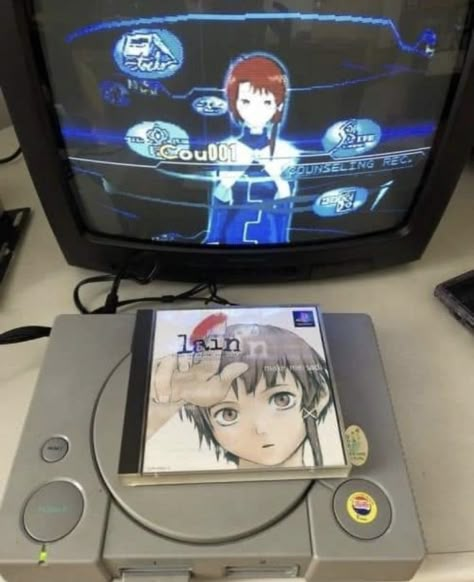 Serial Experiments Lain, Retro Gadgets, Old Video, Aikido, Present Day, Love Is All, A Video, Aesthetic Anime, Aesthetic Pictures