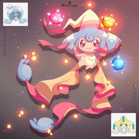 Jirachi Fusion, Pokémon Fusions, Pokemon Mix, 3d Pokemon, Mtg Altered Art, Powerful Pokemon, Pokemon Fusion Art, Oc Pokemon, Fusion Art