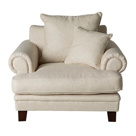 French Provincial Sofa, New Zealand Homes, Cozy Sofas, Hamptons Homes, Armchair And Ottoman, Hamptons Style Homes, Early Settler, Cozy Sofa, At Home Furniture Store