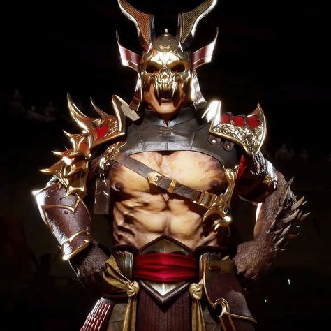 Mk Shao Khan, Shao Kahn Art, General Shao Mk1, Shao Khan, Demon Knight, Mk Characters, Shao Kahn, Anime Shadow, Dungeon Master