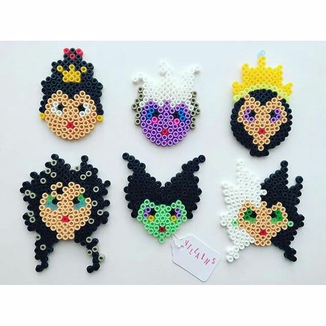 Bead Art Patterns, Disney Perler Beads, Melted Bead Crafts, Hama Beads Disney, Melty Bead Designs, Easy Perler Bead Patterns, Fusion Beads, Perler Bead Designs, Perler Bead Crafts