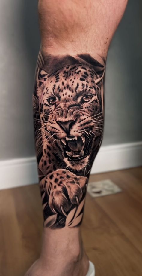 Leopard Tattoo Men, Leopard Tattoo, Tattoos, Quick Saves