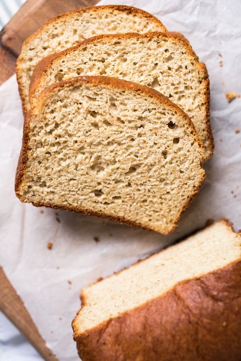 (Not-Eggy!) Gluten Free & Keto Bread With Yeast | gnom-gnom Gluten Free Buckwheat Bread, Buckwheat Bread, Keto Bread Recipe, Recipes With Yeast, Coconut Flour Bread, Gluten Free Yeast Free, Comidas Keto, No Bread Diet, Best Keto Bread