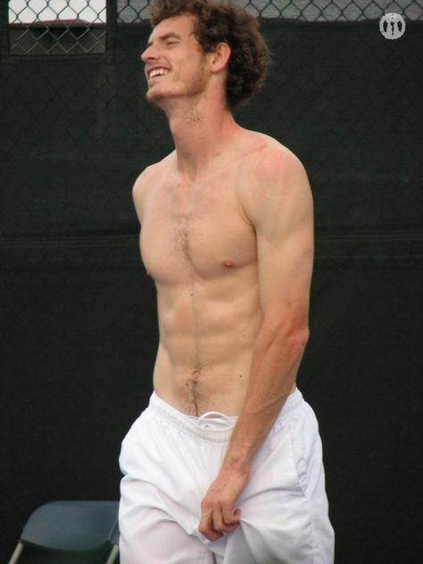 Andy Murray shirtless John Mcenroe, Andy Murray, Rugged Look, Sport Tennis, Hottest Pic, Little Puppies, Shirtless Men, Tennis Clothes, Tennis Players