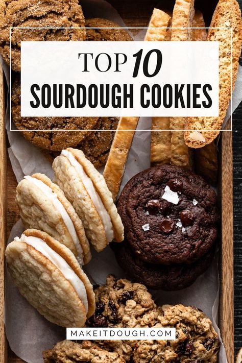 Sourdough Cookies, Recipe Using Sourdough Starter, Dough Starter, Sourdough Starter Discard Recipe, Homemade Sourdough Bread, Bread Starter, Sourdough Starter Recipe, Sourdough Discard, Sourdough Baking