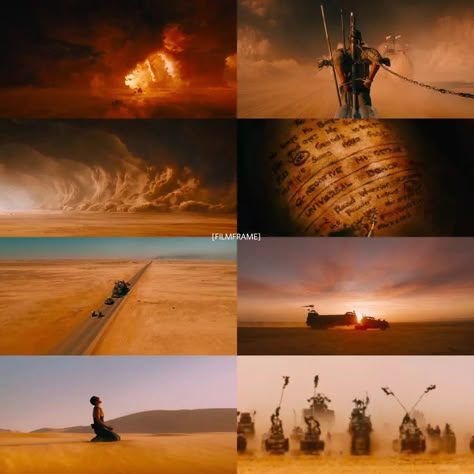 Mad Max Cinematography, Filmmaking Cinematography, Film Scenes, Ashes To Ashes, Mad Max Fury, Mad Max Fury Road, Movie Shots, Fury Road, Fire And Blood