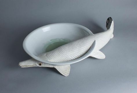 Meet Keiko Masumoto's Surreal Ceramics Fish Pottery Ideas, Surreal Pottery, Surreal Ceramics, Weird Ceramics, David Curtis, Fish Ceramic, Slab Ceramics, Ceramic Artwork, Traditional Ceramics