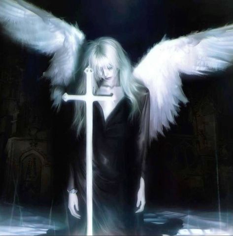 Dark Angelcore, Gothic Angel, Y2k Profile Picture, Angel Aesthetic, Grunge Art, Dark Art Illustrations, Beautiful Dark Art, Ethereal Art, An Angel