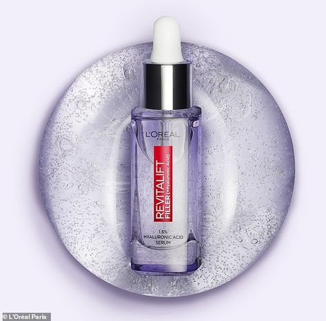 Since its launch in the US, L’Oréal Paris Hyaluronic Acid Serum has become a firm favourit... Loreal Revitalift, Hyaluronic Acid Fillers, Wrinkle Serum, Hyaluronic Serum, Hyaluronic Acid Serum, Daily Skin Care, L Oreal, Face Serum, Loreal Paris