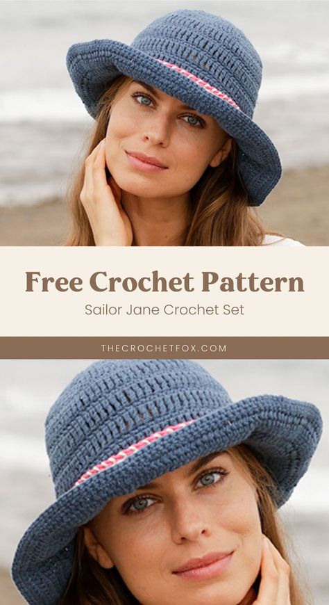 Crochet Brim Hat Free Pattern, Crochet Summer Hats Free Pattern Easy, Crochet Brimmed Hat Pattern Free, Cotton Crochet Beach Hat, Crochet Beach Hat, Crochet Summer Hats Free Pattern, Crochet Sun Hat Free Pattern, Daily Summer Outfits, Crochet Sun Hat Pattern