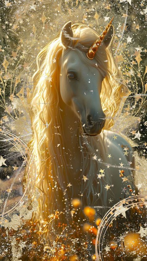 #unicorn #fantasy #magic #art #wallpaper #aesthetic #ava_teee 5d Art, Fantasy Nature, Unicorn And Fairies, Fantasy Horses, Horse Illustration, Awesome Pictures, Horse Drawing, Fairytale Fantasy, Unicorn Art